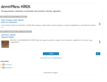 Tablet Screenshot of demirpress-haberler.blogspot.com