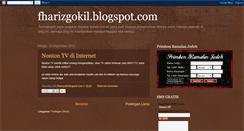 Desktop Screenshot of fharizgokil.blogspot.com