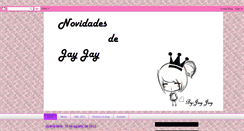 Desktop Screenshot of jayjay-novidades.blogspot.com