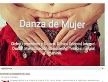 Tablet Screenshot of danzademujer.blogspot.com