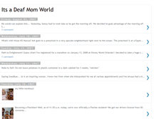 Tablet Screenshot of deafmomworld.blogspot.com