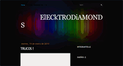 Desktop Screenshot of elecktrodiamonds.blogspot.com