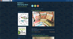 Desktop Screenshot of natnat-stampingandscrapingforfun.blogspot.com