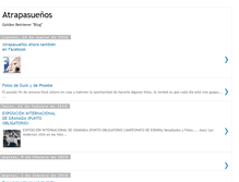 Tablet Screenshot of goldenatrapasuenos.blogspot.com