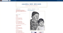 Desktop Screenshot of amandadeedesigns.blogspot.com