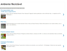 Tablet Screenshot of ambientereciclavel.blogspot.com