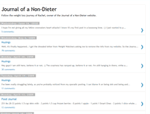 Tablet Screenshot of non-dieter.blogspot.com