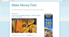 Desktop Screenshot of how-togetmoney-fast.blogspot.com