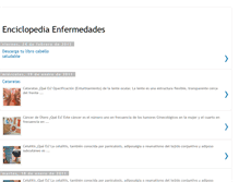Tablet Screenshot of enciclopedia-enfermedades.blogspot.com
