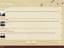 Tablet Screenshot of ottertravel.blogspot.com