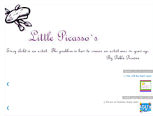 Tablet Screenshot of littlepicssosartstudio.blogspot.com