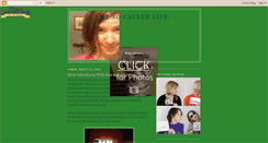 Desktop Screenshot of jennybsocalledlife.blogspot.com