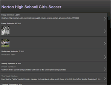 Tablet Screenshot of nhsgirlssoccer.blogspot.com