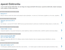 Tablet Screenshot of aparatielektronika.blogspot.com