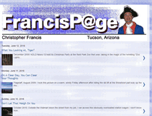 Tablet Screenshot of francispage.blogspot.com