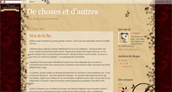 Desktop Screenshot of marie-magique.blogspot.com
