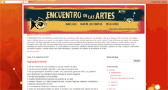 Desktop Screenshot of elencuentrodelasartes.blogspot.com