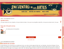 Tablet Screenshot of elencuentrodelasartes.blogspot.com