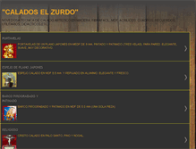 Tablet Screenshot of caladoselzurdo.blogspot.com