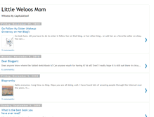 Tablet Screenshot of littleweloosmom.blogspot.com
