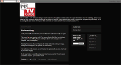Desktop Screenshot of mytvguide12.blogspot.com
