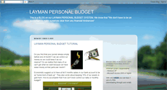 Desktop Screenshot of laymanbudget-sysalq.blogspot.com