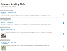 Tablet Screenshot of defensorsportingclub.blogspot.com