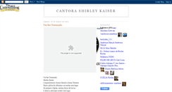 Desktop Screenshot of cantorashirleykaiser.blogspot.com