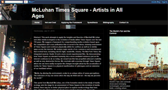 Desktop Screenshot of mcluhantimessquare.blogspot.com