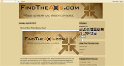 Desktop Screenshot of findtheaxis.blogspot.com