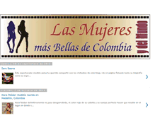 Tablet Screenshot of lasmodelosmasbellas.blogspot.com