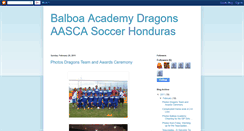 Desktop Screenshot of dragonsaascasoccer.blogspot.com