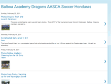 Tablet Screenshot of dragonsaascasoccer.blogspot.com