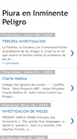 Mobile Screenshot of piuraeninminentepeligro.blogspot.com