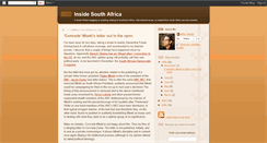 Desktop Screenshot of inside-south-africa.blogspot.com