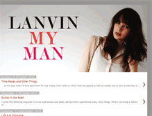 Tablet Screenshot of lanvinmyman.blogspot.com