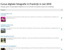 Tablet Screenshot of digitalefotografieinfrankrijk.blogspot.com