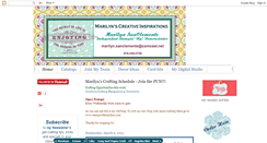 Desktop Screenshot of marilynstamps.blogspot.com