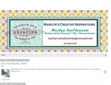 Tablet Screenshot of marilynstamps.blogspot.com