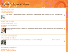 Tablet Screenshot of professorafabiola.blogspot.com