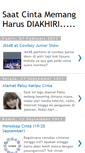 Mobile Screenshot of dilema-cinta.blogspot.com