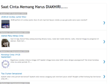 Tablet Screenshot of dilema-cinta.blogspot.com