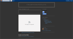 Desktop Screenshot of champstrophylive.blogspot.com