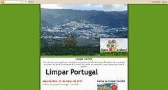 Desktop Screenshot of limparcovilha.blogspot.com