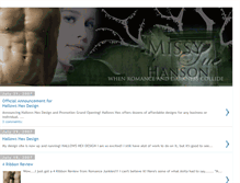 Tablet Screenshot of missysuehanson.blogspot.com