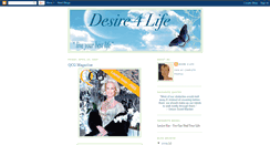 Desktop Screenshot of anitadesire4life.blogspot.com