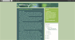 Desktop Screenshot of bendskinco.blogspot.com