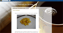 Desktop Screenshot of cadernoreceitas.blogspot.com