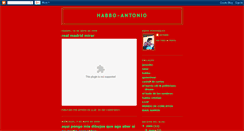 Desktop Screenshot of habboantonio.blogspot.com