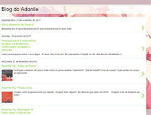 Tablet Screenshot of adonile.blogspot.com